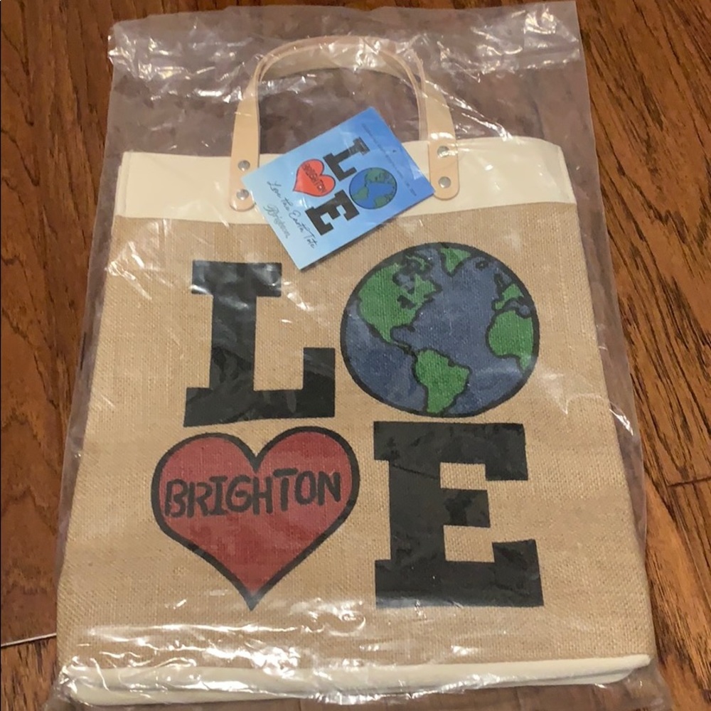 Brighton LOVE the EARTH tote NWT